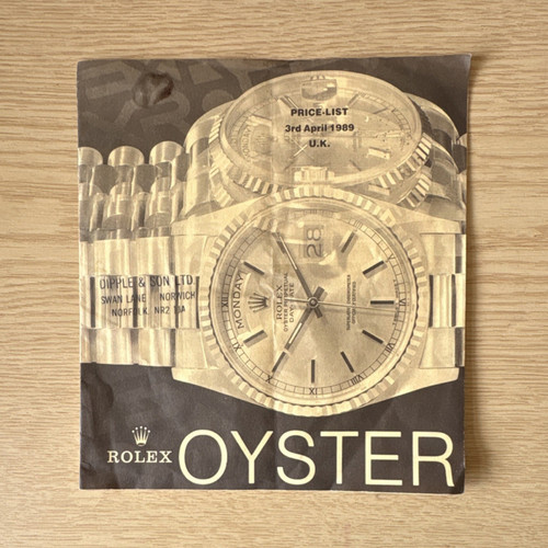 Rolex oyster price list - rolex,