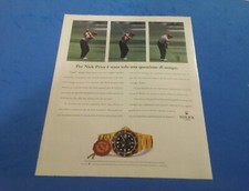 ADVERTISEMENT 1997 ROLEX
