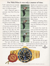 ROLEX Submariner Nick Price