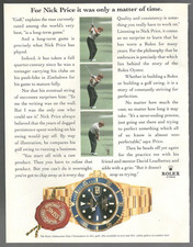 Rolex Advertisement 1 Page